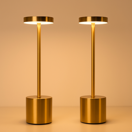 Modern Rechargeable LED Table Lamp – Touch Control Dimmable Light (2pcs Pack)