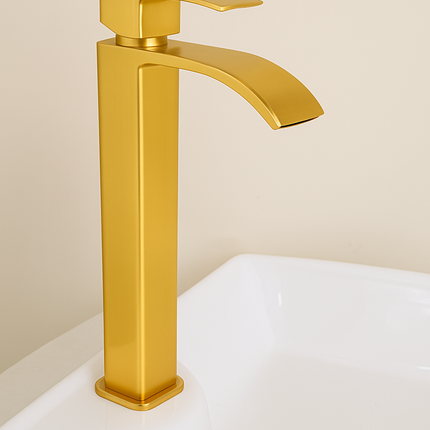 Bathroom Basin Faucet – Single Handle Modern Tall Mixer Tap