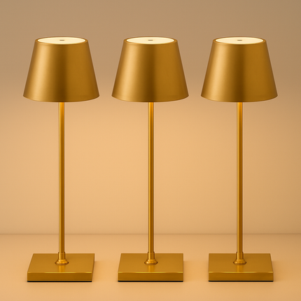 Rechargeable Table Lamps – Touch Control LED with Elegant Design (2pcs Pack)