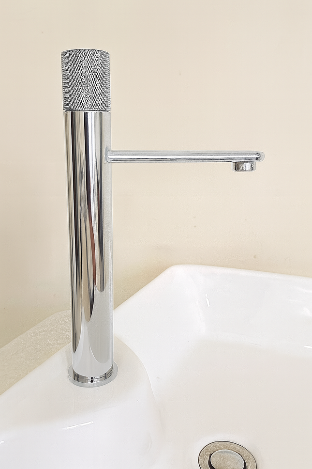 Modern Single Handle Basin Faucet – Sleek Design for Bathroom & Washroom