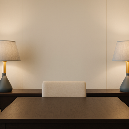 Modern Minimalist Table Lamps | Soft Warm Lighting for Bedroom or Living Room